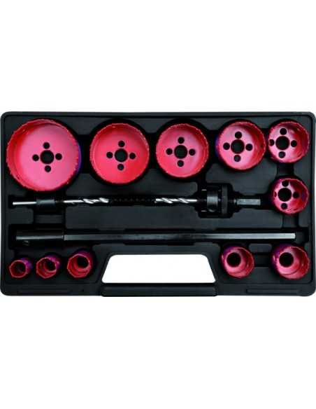 YATO KOMPLET OTWORNIC BIMETALOWYCH 7 elem. 19-76mm  3381