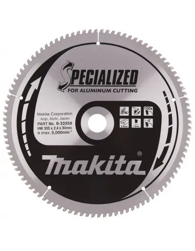 MAKITA PIŁA TARCZOWA  305x30x100z SPECJALIZED ALUMINIUM