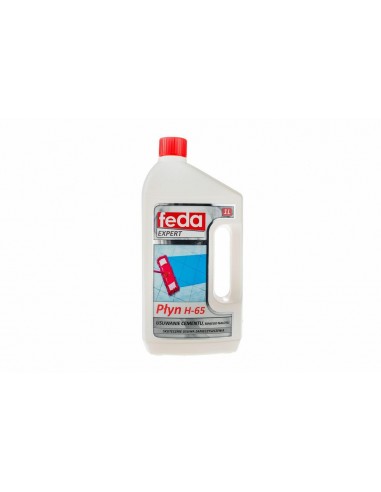 FEDA PŁYN USUWANIE CEMENTU BIAŁEGO NALOTU H-65 1.0L