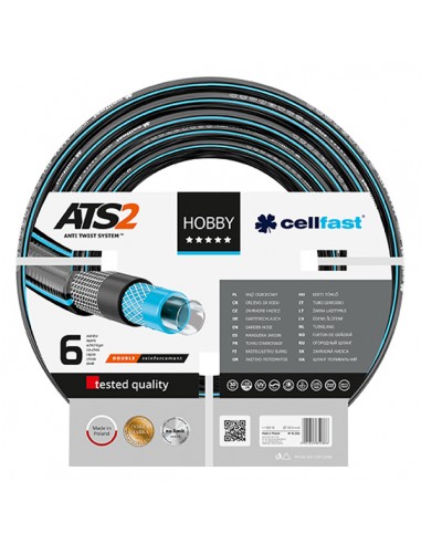 CELLFAST WĄŻ OGRODOWY HOBBY ATS 1" 10mb..