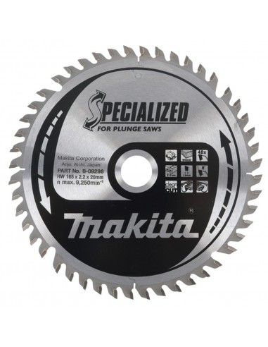 TARCZA TNĄCA 165 x 2,2 x 20mm 48-ZĘBÓW, DO ZAGŁĘBIARKI SP6000