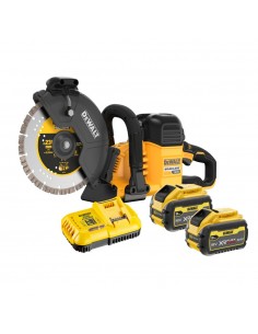 DEWALT PRZECINARKA DO STALI I BETONU 54V 230mm 2x9,0Ah DCS691X2