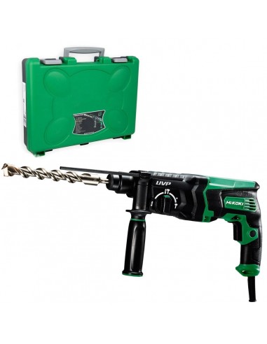 HIKOKI MŁOTOWIERTARKA Z OPCJĄ KUCIA 730W  2,7J + UCHWYT DH24PMH WSZ