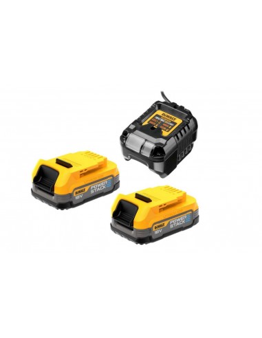 DEWALT ŁADOWARKA DCB1102 + 2x1,7Ah POWERSTACK DCB1102E2