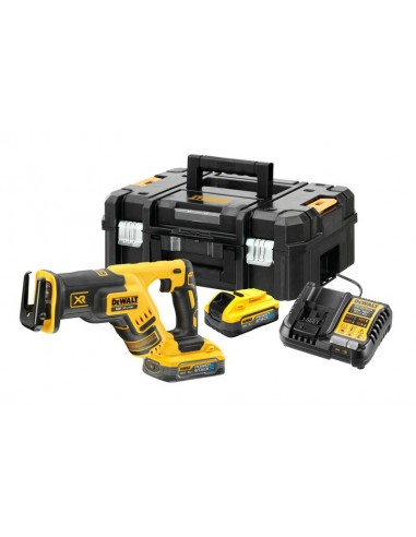 DEWALT PIŁA SZABLASTA  18V DCS367H2T 2x5,0Ah POWERSTACK TSTAK II