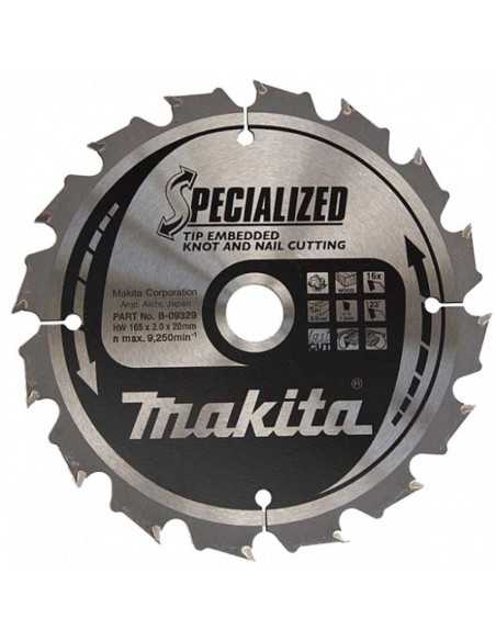 MAKITA PIŁA TARCZOWA  270x30x40z SPECJALIZED DREWNO (Z GWOŹDZIAMI I SĘKAMI)