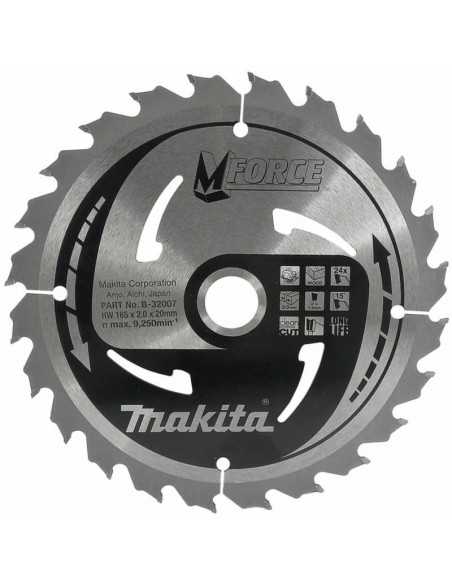 MAKITA PIŁA TARCZOWA  165x20x24z M-FORCE DREWNO