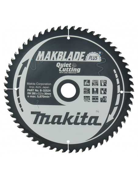 MAKITA PIŁA TARCZOWA  260x30x60z MAKBLADE PLUS DREWNO