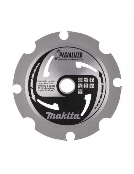 MAKITA PIŁA TARCZOWA  165x20x4z SPECJALIZED PŁYTY WŁÓKNOWO-CEMENTOWE