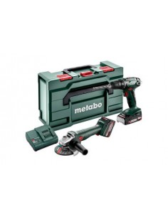 METABO ZESTAW COMBO 18V 2.4.3 (BS18+W18) 1x4,0Ah, 1x2,0Ah METABOX