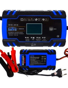 SATRA PROSTOWNIK LCD 12V/24V 8A/4A