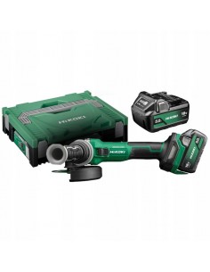 HIKOKI SZLIFIERKA KĄTOWA 18V 125mm 2x5,0Ah G1813DVE WQZ