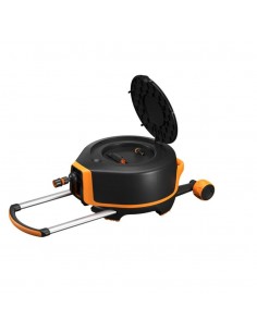 FISKARS  BĘBEN AUTOMATYCZNY Z WĘŻEM XL Z KÓŁKAMI