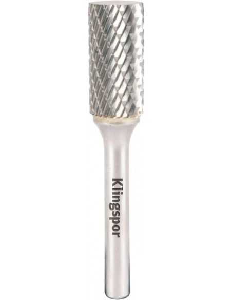 KLINGSPOR FREZ DO METALU HF 100 A FI12,7x25mm TRZPIEŃ 6mm TYP WALCOWY