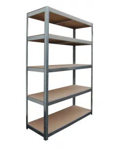 METALKAS REGAŁ MAGAZYNOWY STOCKER ECO  5 PÓŁEK 180x120x40 cm 200kg