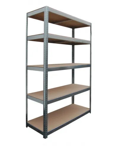 METALKAS REGAŁ MAGAZYNOWY STOCKER ECO  5 PÓŁEK 180x120x40 cm 200kg