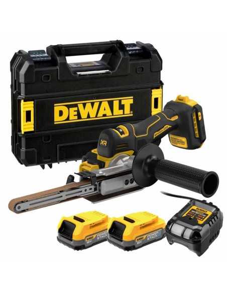 DEWALT PILNIK TAŚMOWY 18V DCM200E2T 2x1,7Ah POWERSTACK TSTAK