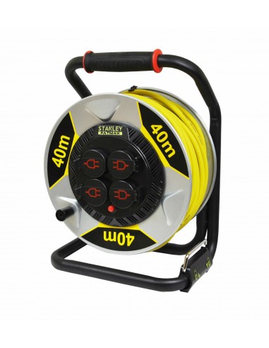 STANLEY PRZEDŁUŻACZ BĘBNOWY 40m  3x1,5mm 16A IP44