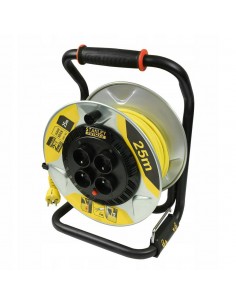 STANLEY PRZEDŁUŻACZ BĘBNOWY  25m  3x1,5mm 16A IP20