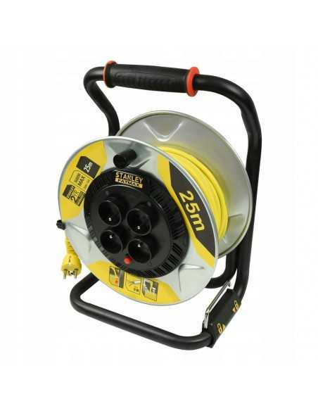STANLEY PRZEDŁUŻACZ BĘBNOWY  25m  3x1,5mm 16A IP20