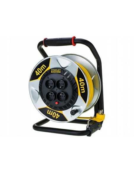 STANLEY PRZEDŁUŻACZ BĘBNOWY  40m  3x1,5mm 16A IP20