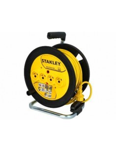 STANLEY PRZEDŁUŻACZ BĘBNOWY  40m  3x1,5mm 16A IP20 Z ZABEZPIECZENIEM PRZEPIĘCIOWYM