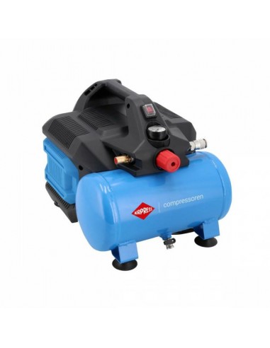 SPRĘŻARKA AIRPRESS LMO 6-126   6L/1,5KM  BEZOLEJOWA 215 L/MIN.