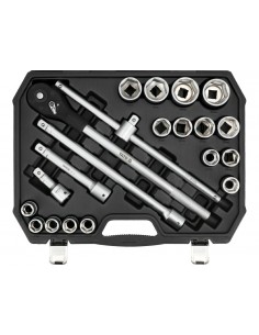 YATO KLUCZE NASADOWE 21 elem. 3/4"  13351