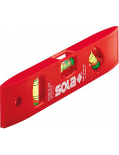 SOLA POZIOMNICA PLASTIKOWA  20cm SB PTM 5