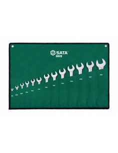 SATA KLUCZE PŁASKO-PŁASKIE 13szt. SASZETKA