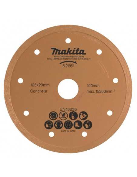 MAKITA TARCZA DIAMENTOWA 125mm x 20mm PEŁNA DO DCC500,4101RH