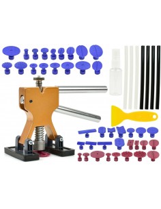 MŁOTEK BEZWŁADNOŚCIOWY DO USUWANIA WGNIECEŃ PDR+AKCESORIA 48szt /GEKO