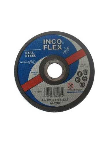 INCOFLEX TARCZA DO CIECIA METALU 125 x 1.0 x 22,2mm /200szt. + KOSZULKA GRATIS