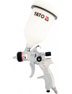 YATO PISTOLET LAKIERNICZY Z GÓRNYM ZBIORNIKIEM HVLP 1,4mm/0,6L    2340