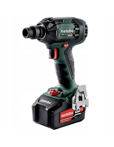 METABO KLUCZ UDAROWY SSW 18 LTX 300 BL 2x4,0Ah LiHD METABOX +AKUM 2,0Ah