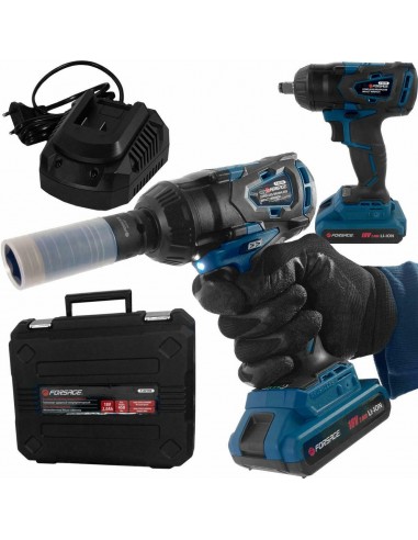 FORSAGE KLUCZ UDAROWY 18V LI-ION 1/2" 1x2,0Ah 450Nm /WALIZKA