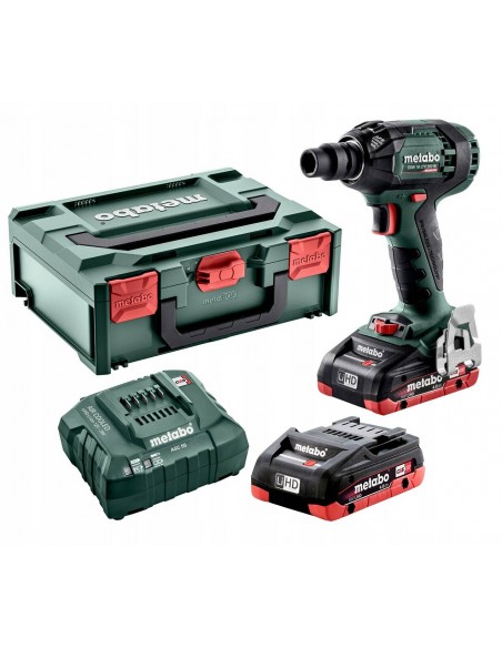 METABO KLUCZ UDAROWY SSW 18 LTX 300 BL 2x4,0Ah LiHD METABOX