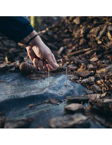 SZPILKA DO AGROTKANIN METALOWA 7x20cm /100szt BRADAS