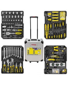 ZESTAW NARZĘDZI W WALIZCE 287EL. WMC 40287