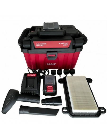 ROOKS ODKURZACZ PRZENOŚNY 20V AQ-ONE DRY&WET