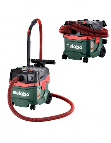 METABO ODKURZACZ AS 36-18 L 20 PC CARCASS 2x18V Z RĘCZNYM CZYSZCZENIEM FILTRA
