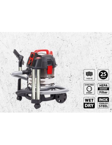 NAC ODKURZACZ PRZEMYSŁOWY 25L 1400W VC140S-25-KL