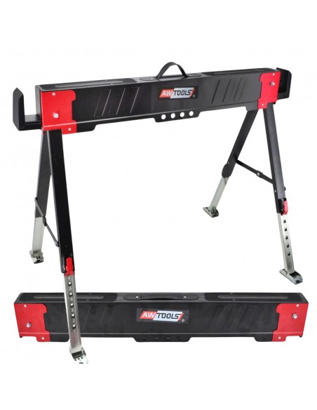 AWTOOLS KOBYŁKA STOJAK KOZIOŁEK REGULOWANY WYSOKOŚĆ 60-85cm UDŹWIG 600KG