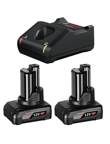 BOSCH AKUMULATOR 12V  2x6,0Ah LI + ŁADOWARKA GAL 12V-40