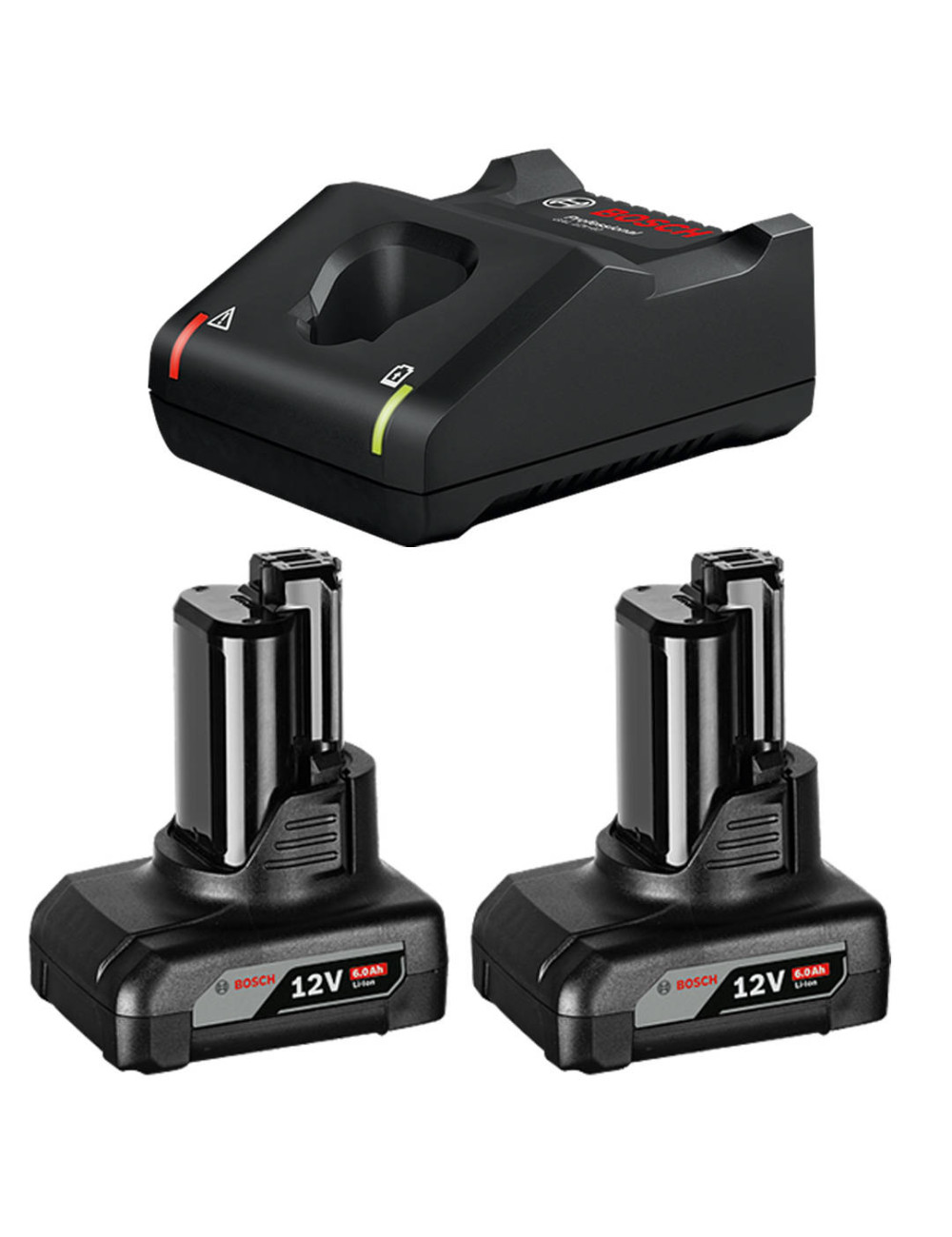 BOSCH AKUMULATOR 12V  2x6,0Ah LI + ŁADOWARKA GAL 12V-40