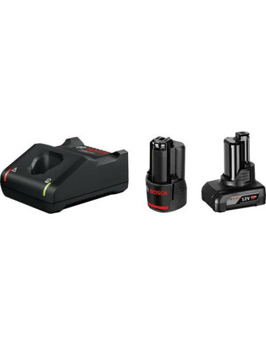 BOSCH AKUMULATOR 12V  4,0Ah + 2,0Ah + ŁADOWARKA