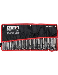 YATO PRZEBIJAKI SKÓRY 15 elem. 3591