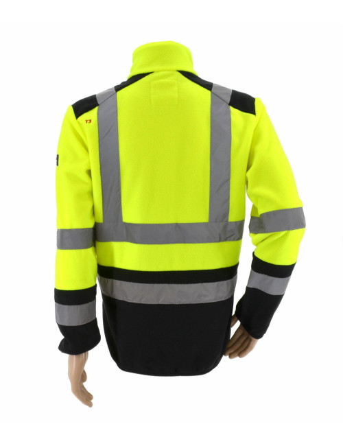 AWTOOLS BLUZA POLAROWA T3 ODBLASKOWA ŻÓŁTA XL