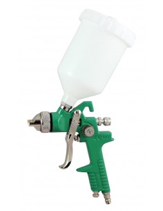 PISTOLET LAKIERNICZY Z GÓRNYM ZBIORNIKIEM SPEEDWAY HVLP 2,5mm ZIELONY NISKOCISNIENIOWY