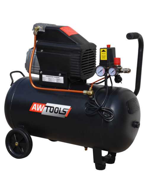 AWTOOLS SPRĘŻARKA OLEJOWA FL-50L  WYDAJNOŚĆ 245l min. ZBIORNIK 50l